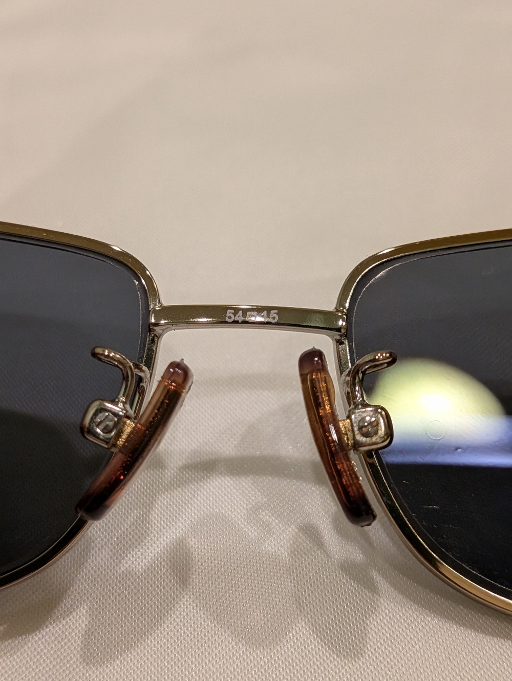 Coach Rose Gold Metal Eyeglasses with Tortoise Temples and Crystal Accents - Picture 11 of 16